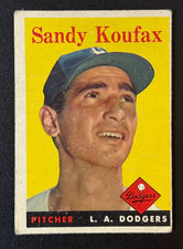 Sandy Koufax Cards - Vintage Baseball Card Timeline 32