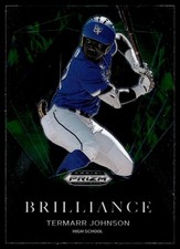 2022 Panini Prizm Draft Picks Brilliance #BR-TJ Termarr Johnson Raiders