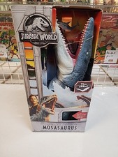 Jurassic World Fallen Kingdom Mosasaurus 28" Real Feel New In Box Mattel-