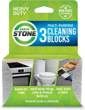 Multi-Purpose Cleaning Block, for Kitchens, Bathrooms, Tools, and More, Made in 