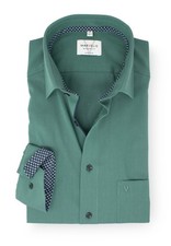 Marvelis Men's Business Shirt Long Sleeve Non-Iron Modern Fit, Solid, New Kent