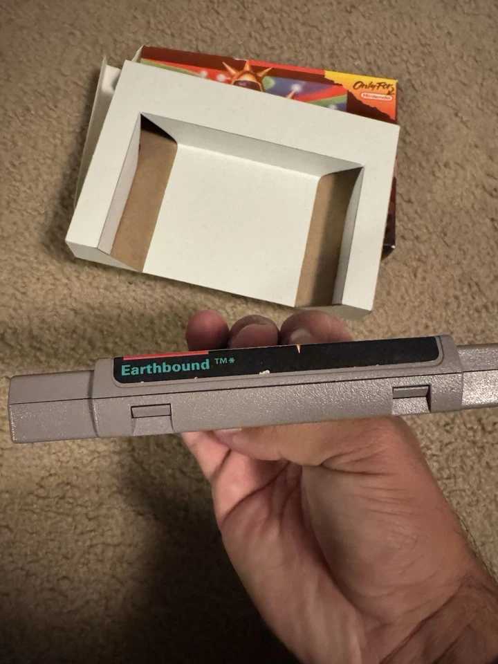 Earthbound Super Nintendo SNES Authentic - W/ Display Box - Image 4 of 4