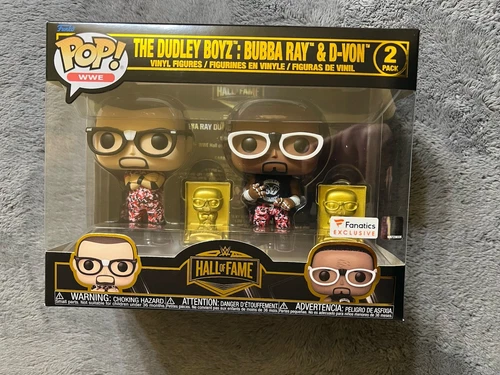 WWE HOF FUNKO POP!  The Dudley Boyz: Bubba Ray And D-Von 2 Pack Exclusuve