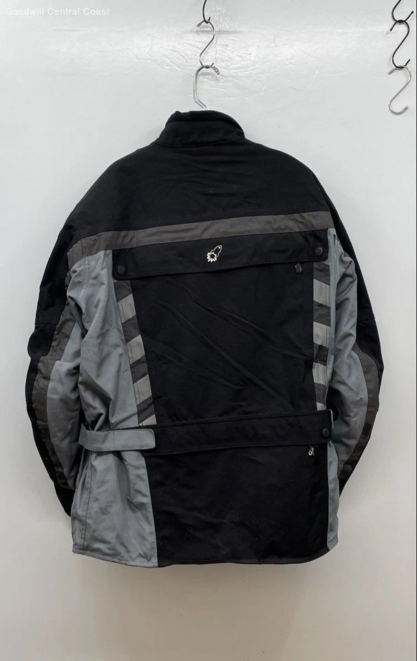 Joe Rocket Men's Black Motorcycle Jacket - Size L - Image 2 of 4