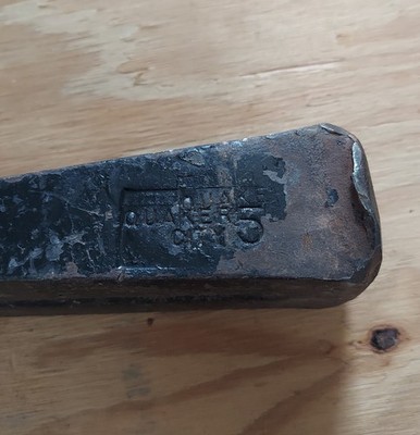 Quaker 5lb Steel Square Splitting Wedge Tree Felling Firewood Log Splitter