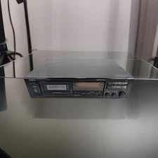 Onkyo TA-R301 RI Stereo Cassette Tape Deck Recorder TESTED w/RCA And Cassettes