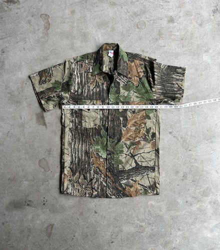 Vintage 90s Realtree Camo Button Up Shirt - S USA Made - Picture 5 of 5