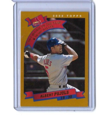 その他 Albert Pujols RC topps 2006 Topps Albert Pujols Rookie of The Week Baseball Card