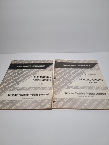 8 Naval Air WWII Technical Training Command Programmed Instruction Booklets - Picture 5 of 14