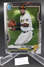 2021 Bowman Chrome Prospects Baseball #BCP-24 Oneil Cruz Base Pittsburgh Pirates
