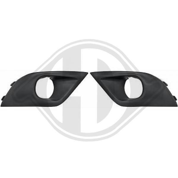 LüFtungsgitter StoßFäNger Vorne Rechts FüR Renault Clio IV Bh_ Kh_-image