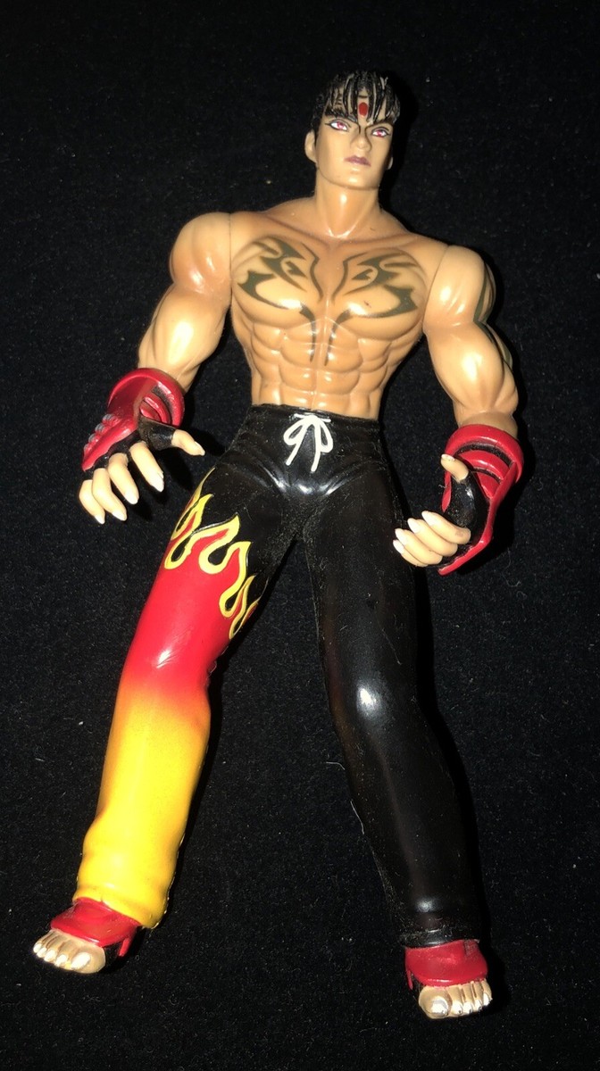 Devil Jin Kazama Figure From Epoch For Tekken 3 No Wings B4 | eBay