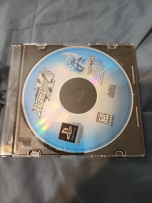 Megaman X4 Playstation 1 Ps1 Video Game Disc Only Blank Case