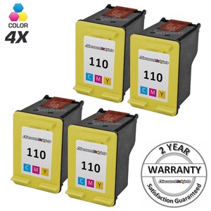 4 HP 110 CB304AN Color Cartucho de tinta para Photosmart A646 A310 A516  A526 A626 826 | eBay
