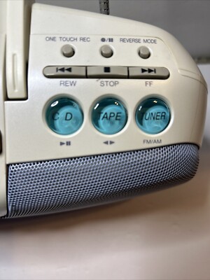JVC RC-NX1 Portable CD Player AM FM Radio-ONLY RADIO WORKS | eBay