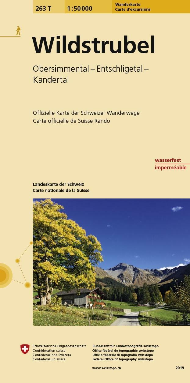 Swisstopo 1 : 50 000 Wildstrubel | Buch | 9783302302638