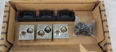 Siemens L1V30619669001 Lug Kit 3 Wire Connector 3VA5/6 800 2X600