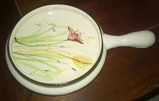 Ceramic/Porcelain/Dish/Panlet "CASTLES" Made in Italy/70s