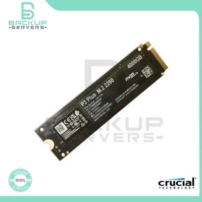 Crucial P3 Plus 4TB NVMe Internal SSD (CT4000P3PSSD8) for sale