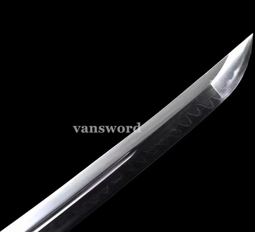 Hand Forged T10 Clay Tempered Katana Japanese Samurai Sword Real Weapons Sharp. - Picture 6 of 10