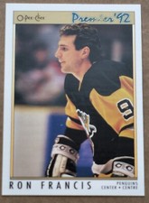 1991-92 OPC Premier Hockey #120 Ron Francis