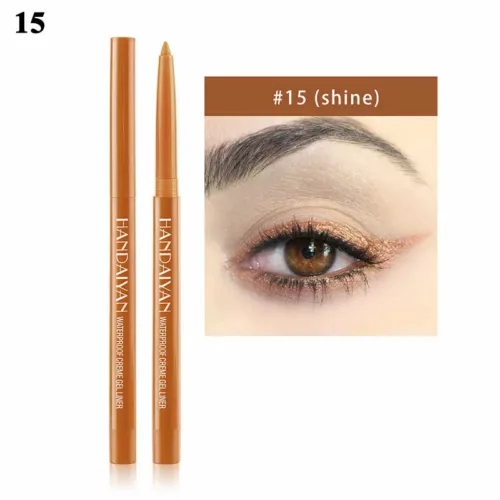 Matita eyeliner colorata 24 ore liquido alto pigmento lunga durata eye liner penna gel - Foto 62 di 110