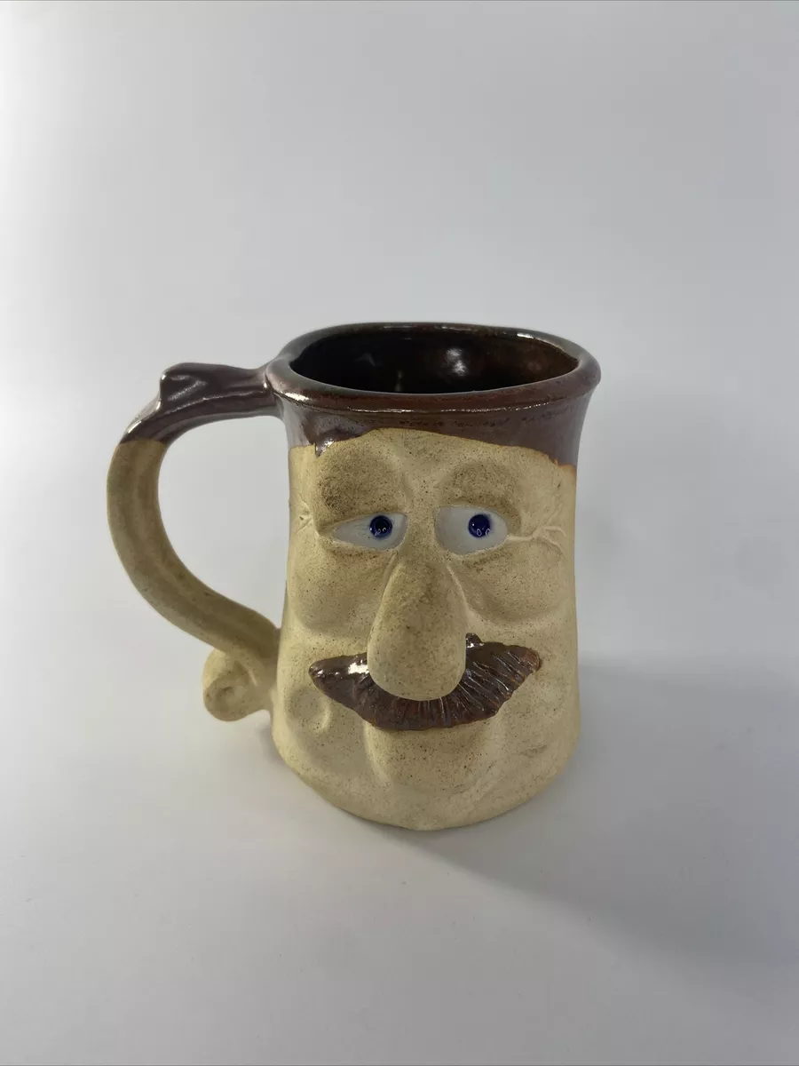 Happy Man's Face Coffee Mug