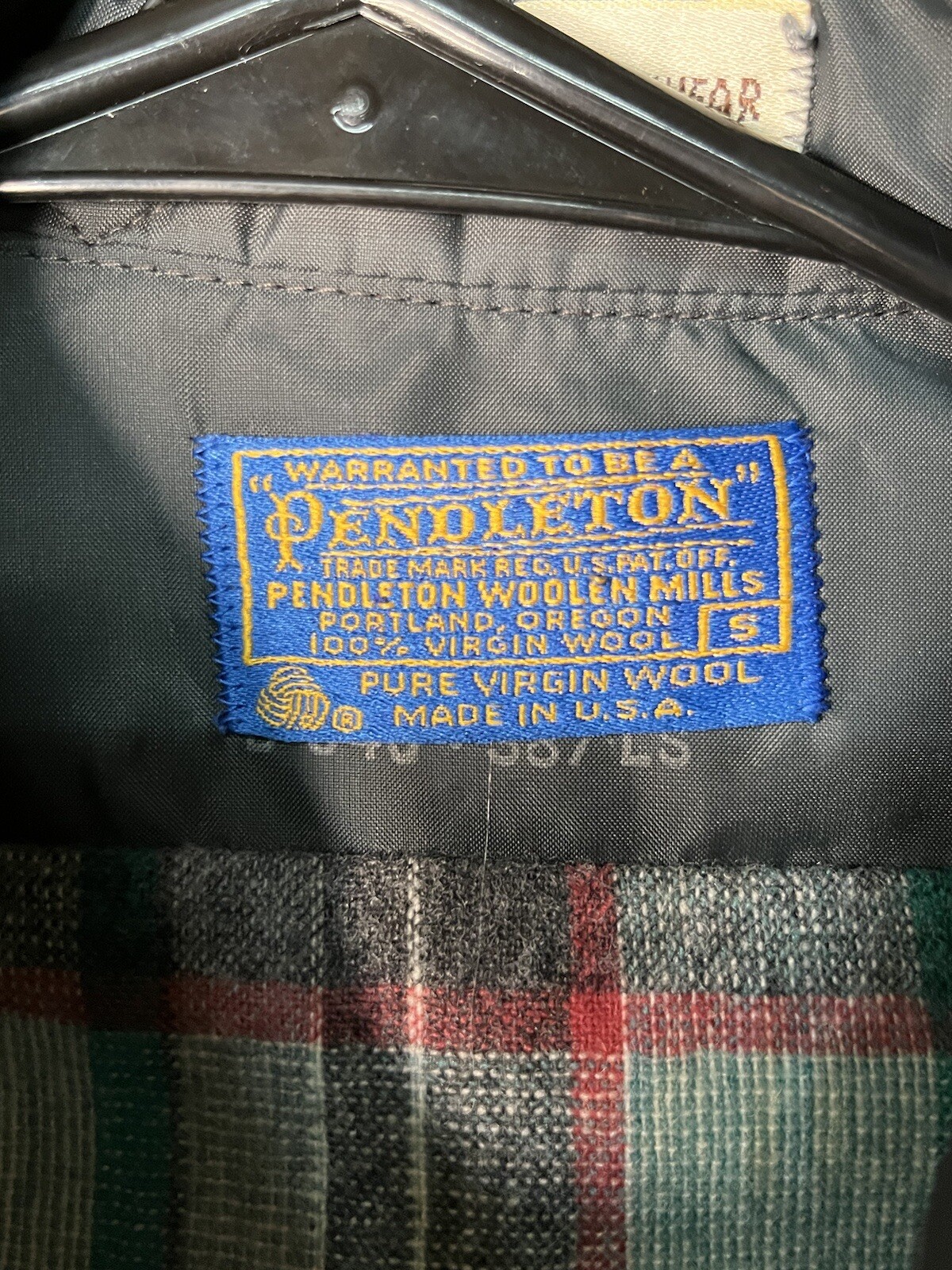pendleton wool flannel size small multicolor Outd… - image 2