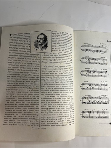 Kuhlau Sonatinas for the Piano (Schirmer's Library - Vol. 52) music book - Picture 3 of 5