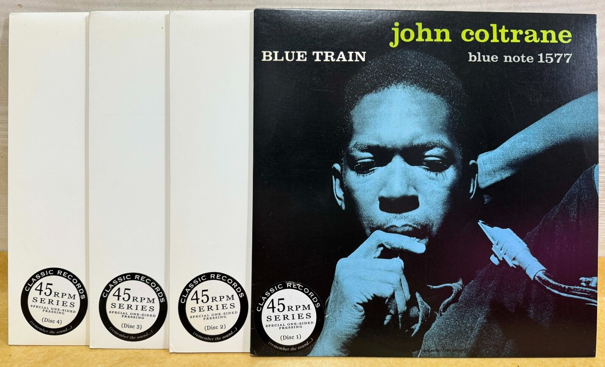 john coltrane - blue train / Classic Records 45RPM 4LP set Blue