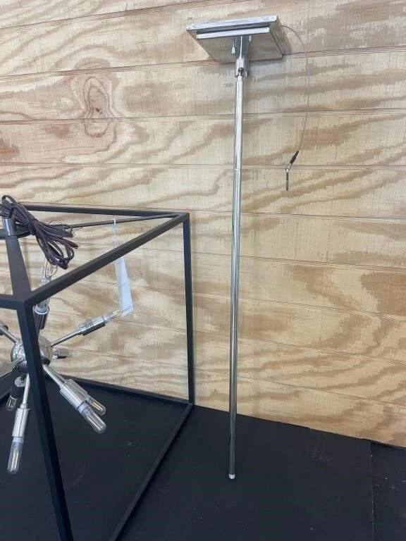 Lámpara de araña Sputnik negra 12 luces 20" W Lisa Mcdennon Aros Hinkley Lighting Foto 4 de 4