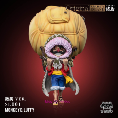 Monkey D Luffy Resin YZ Studio One Piece SABAODY ISLAND 11.4cm