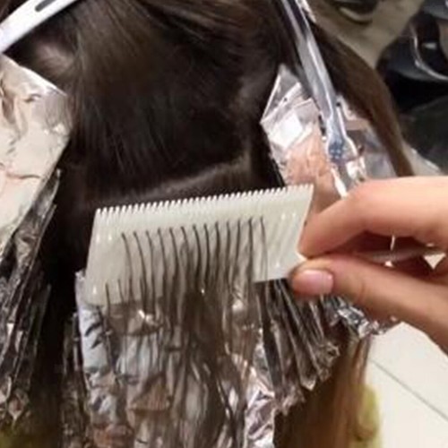 2pcs Fine&Wide Weave Highlight Foiling Hair Combs for Salon Styling Comb - Picture 9 of 12