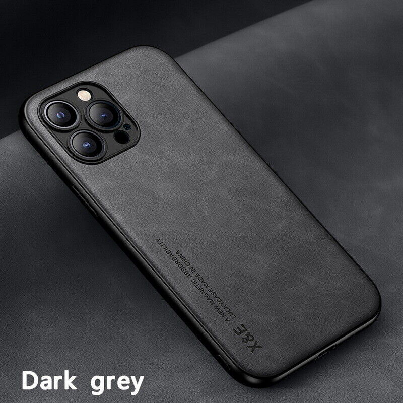 Case For iPhone14 Plus 13 12 11 Pro Max ShockProof Magnetic Llightweight Leather