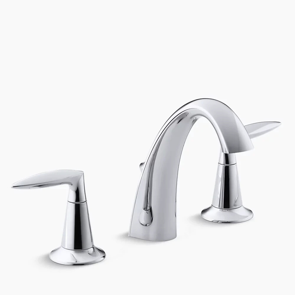 Kohler Alteo K-45102-4-CP wide spread chrome Bathroom Sink F