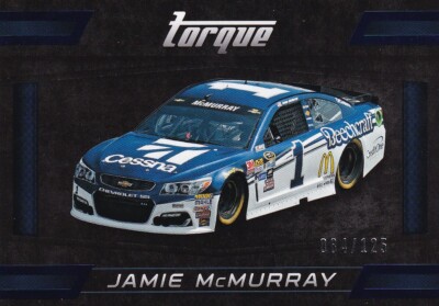 Panini 2016 Torque Jamie MCMurray #79 84/125 Blue Parallel Card