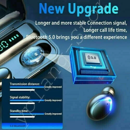 Weihnachten Geschenk Geburtstag Tws Drahtlose Bluetooth Ohrhörer für Androi - Bild 4 von 4