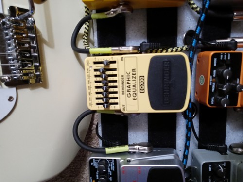 Behringer Graphic Equalizer Equalizer Guitar Effect Pedal for sale