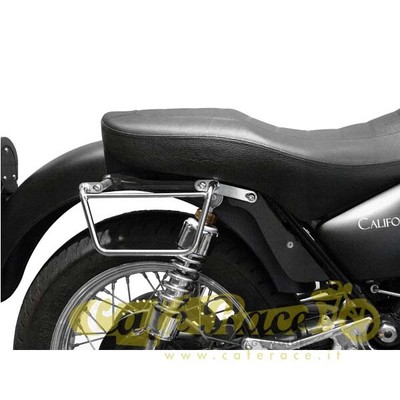 Petits Chassis Spaan Chrome Sacs Klick Fix pour moto guzzi Californie Aigle Noir