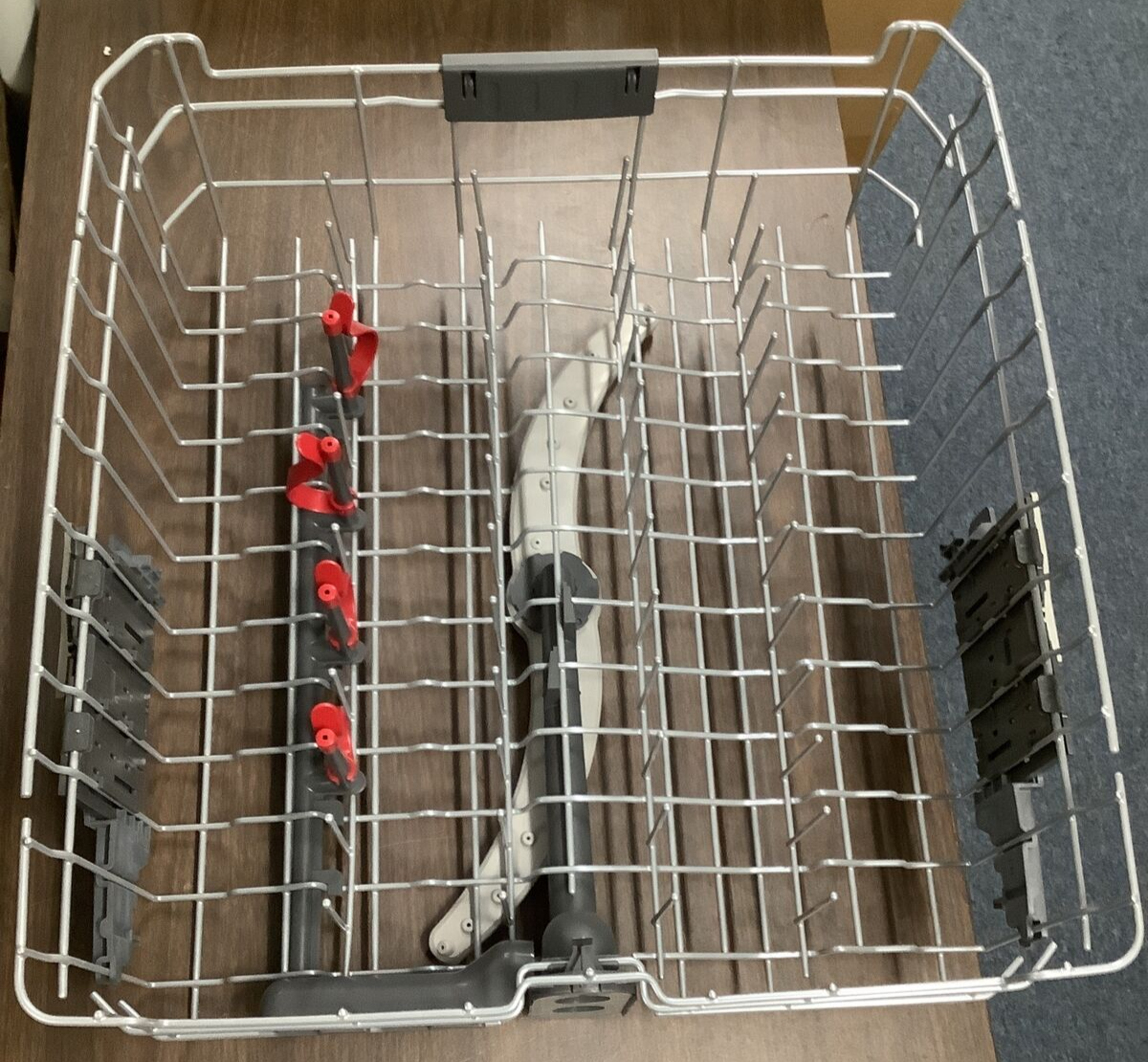 GE Dishwasher Upper Dishrack Assembly WD28X25579 WD28X30220 WD22X25478  GDP665SYN