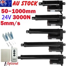 Heavy Duty 24V Linear Actuator Motor 3000N Stroke 50mm~1000mm IP65 Waterproof