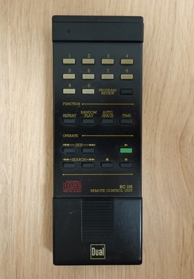 Fernbedienung Dual RC 105 - Remote Control Unit - Compact Disc Digital - RC105