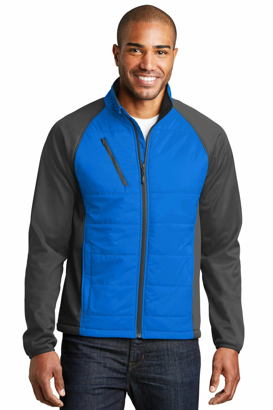 J787 Port Authority Hybrid Soft Shell Jacket