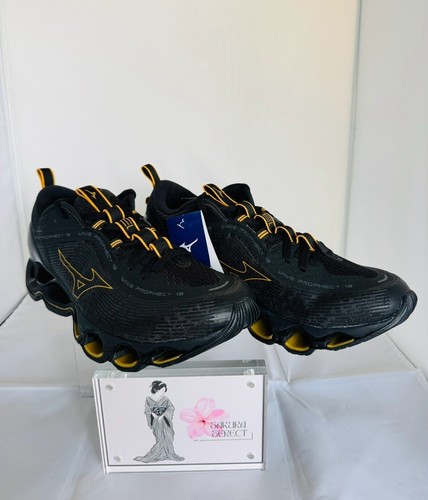Zapatos para correr MIZUNO WAVE PROPHECY 13 negros/dorados J1GC2451-32 - Imagen 4 de 24