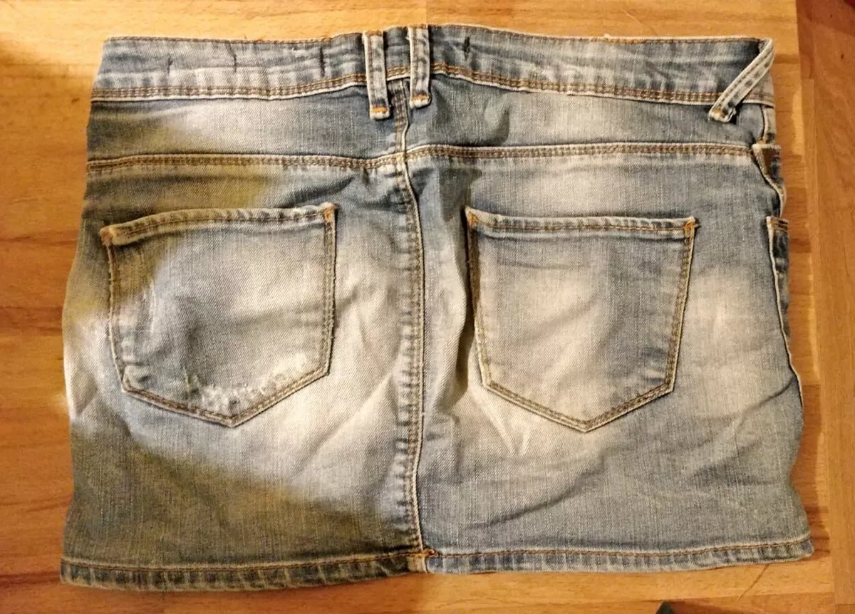 Minigonna store jeans zara