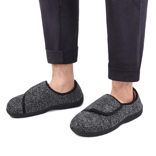 Mens Diabetic Slippers Extra Wide 