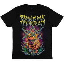 Image of Bring Me The Horizon Unisex T-Shirt: Smoking Dinosaur (X-Large)