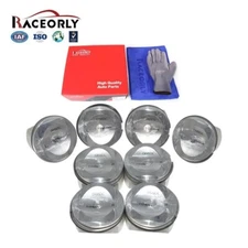 RACEORLY Engine Pistons Rings For VW Touareg AUDI S5 A8 Q7 4.2L 06-14 BAR BVJ