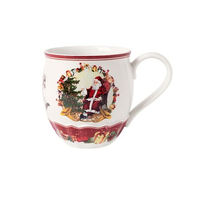Villeroy & Boch 14-8332-4843 Coffee Mug, Porcelain, White/Coloured