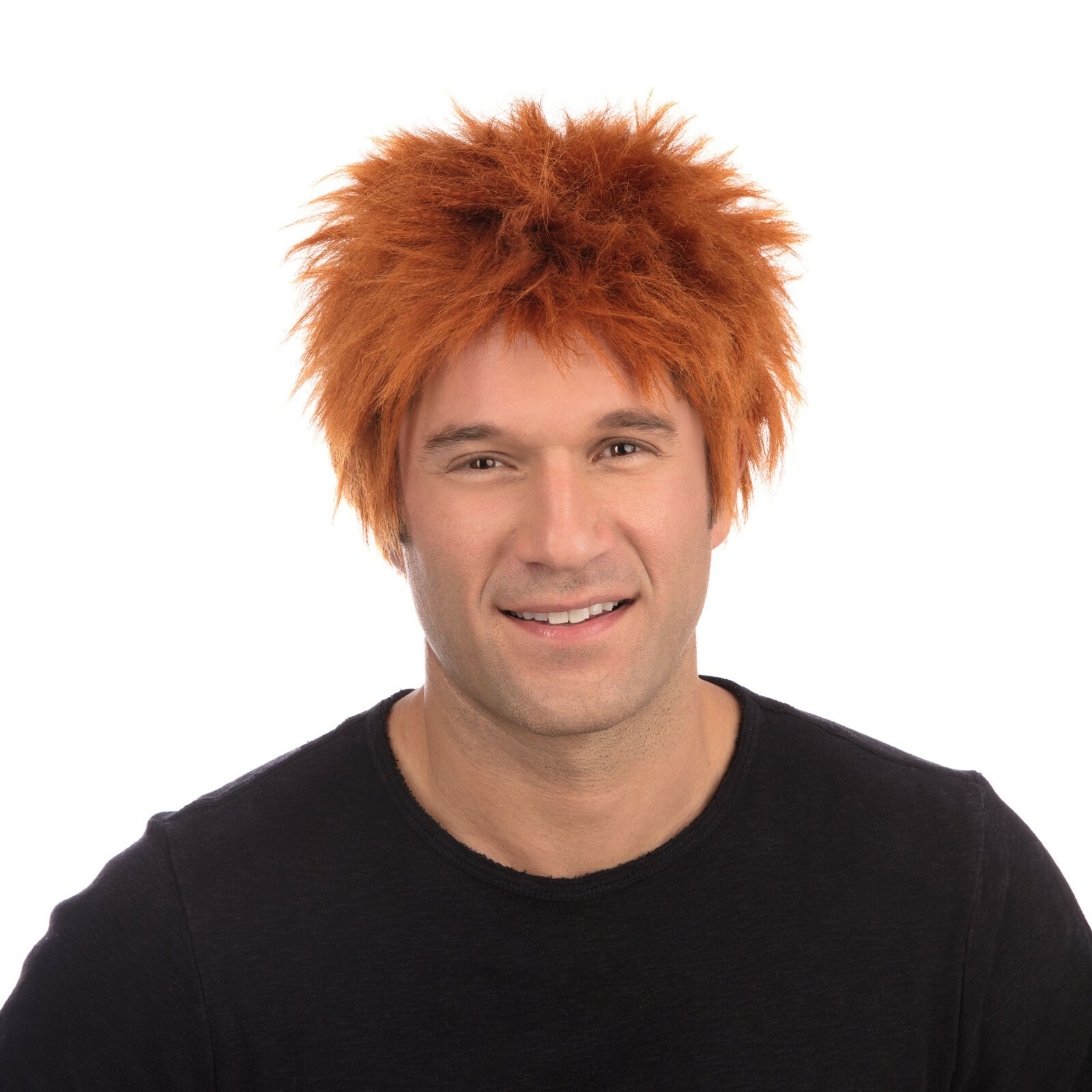 80s Chisel Ginger Wig Fancy Dress